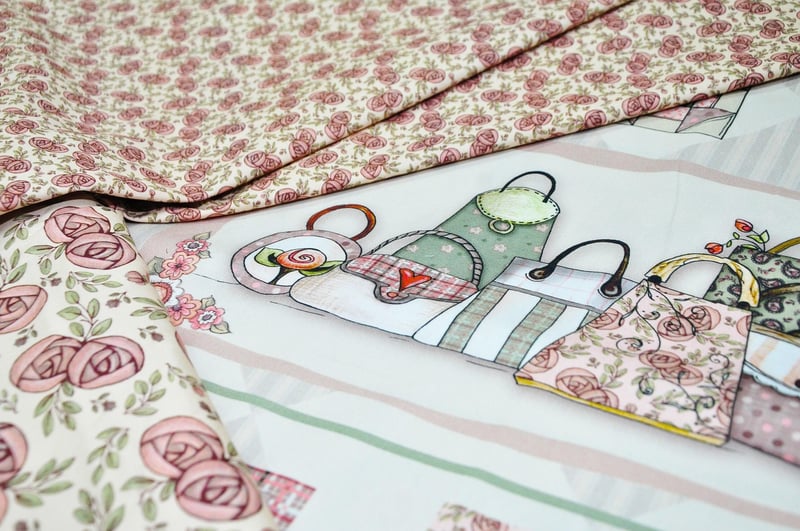 Repurposed Fabric Wall Art